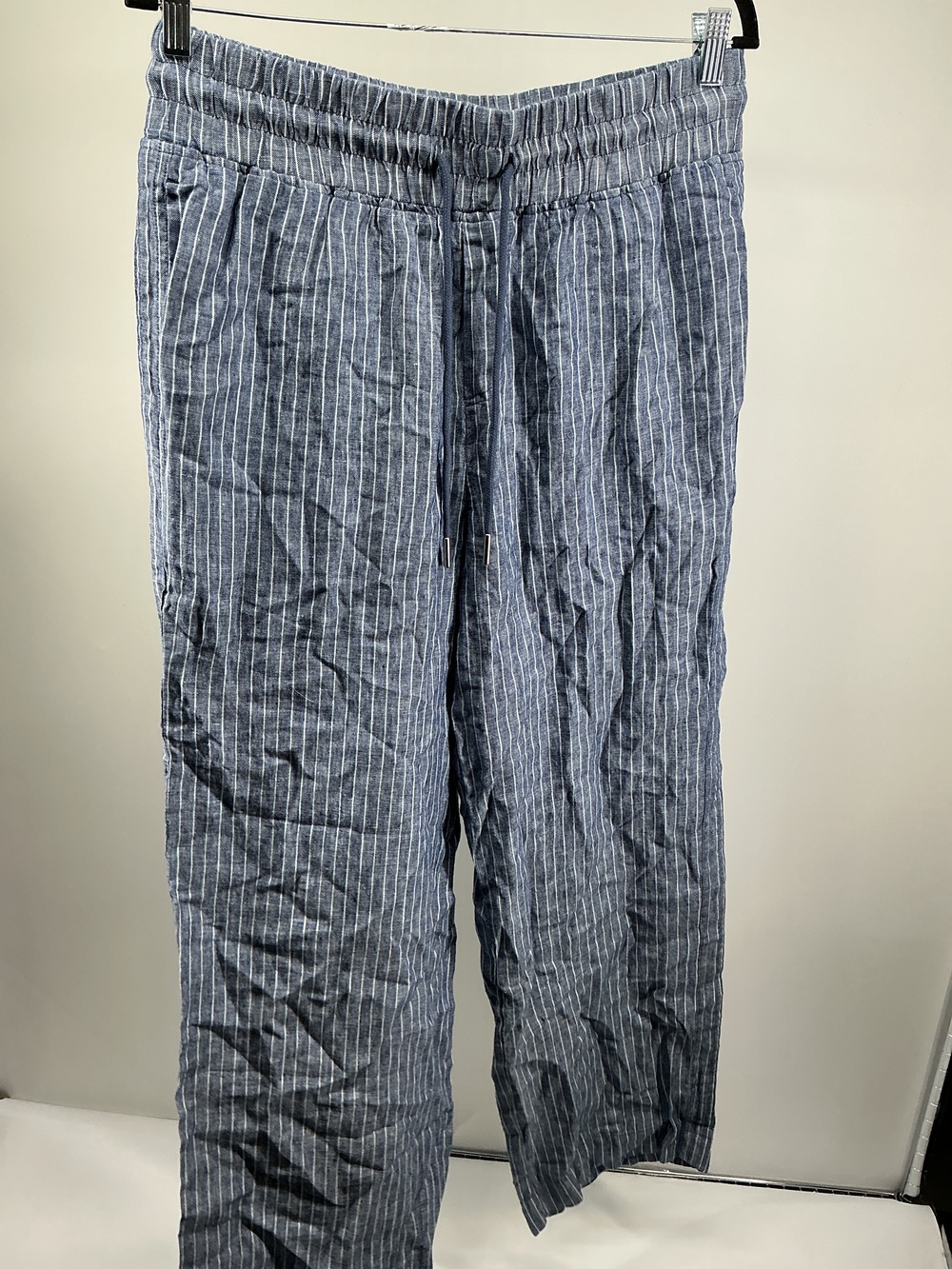 100% European Linen Wide Leg Pants - 30"